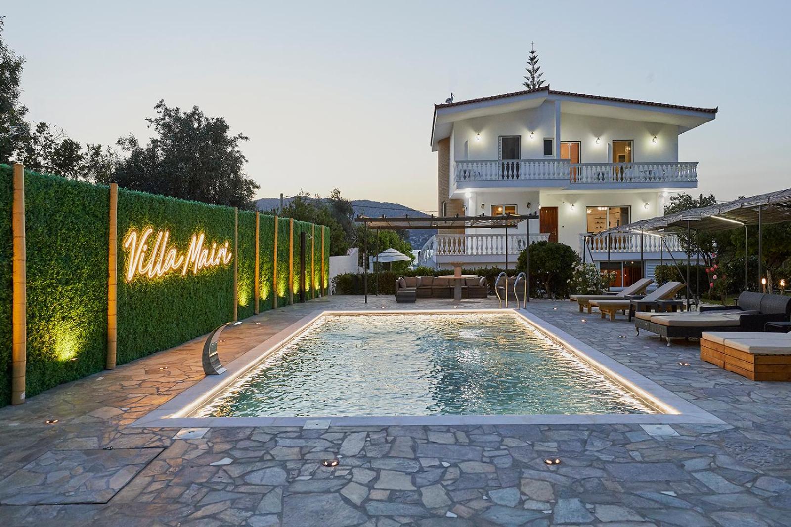 Villa Mairi - 2 Private Pools & Game Room Near Athens Salamis Exterior photo